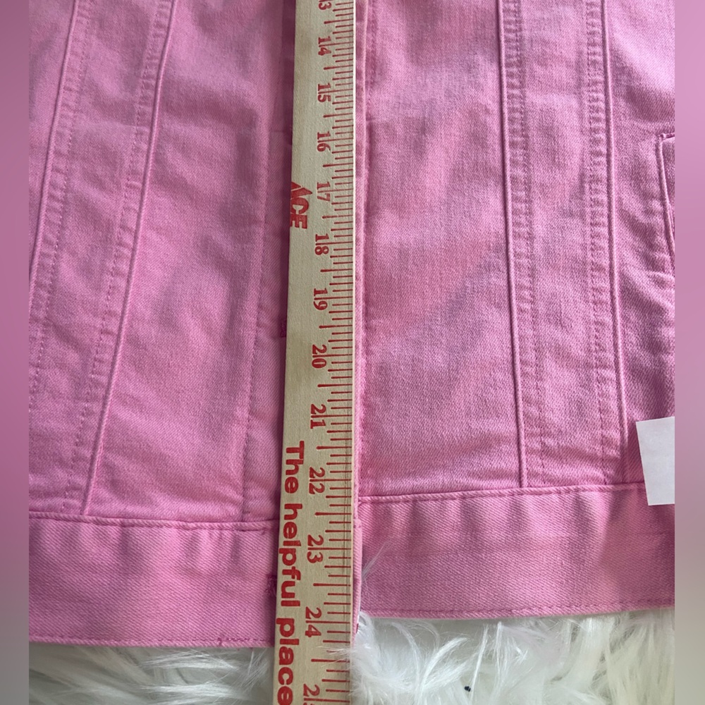 Pink Denim Jacket - Picture 7 of 10
